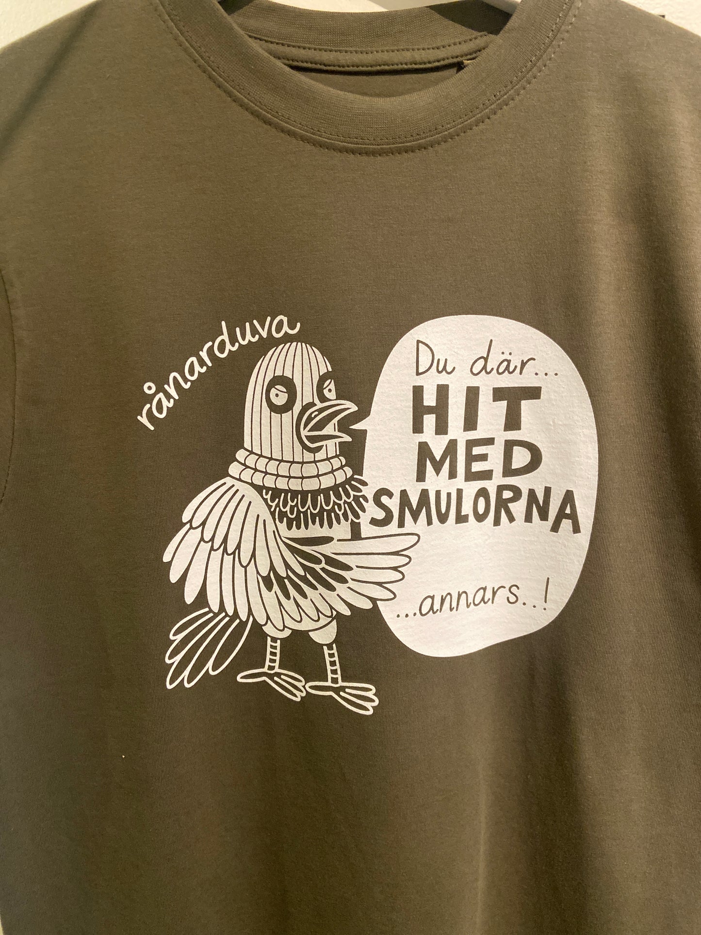 T-shirt: Rånarduva