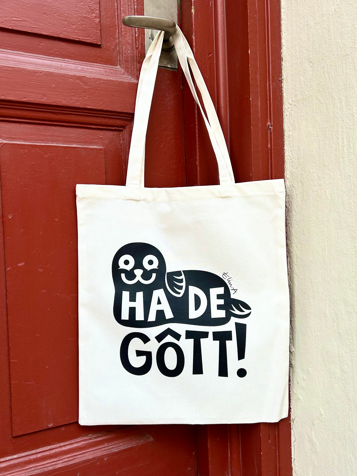 Tygkasse: Ha de gôtt!