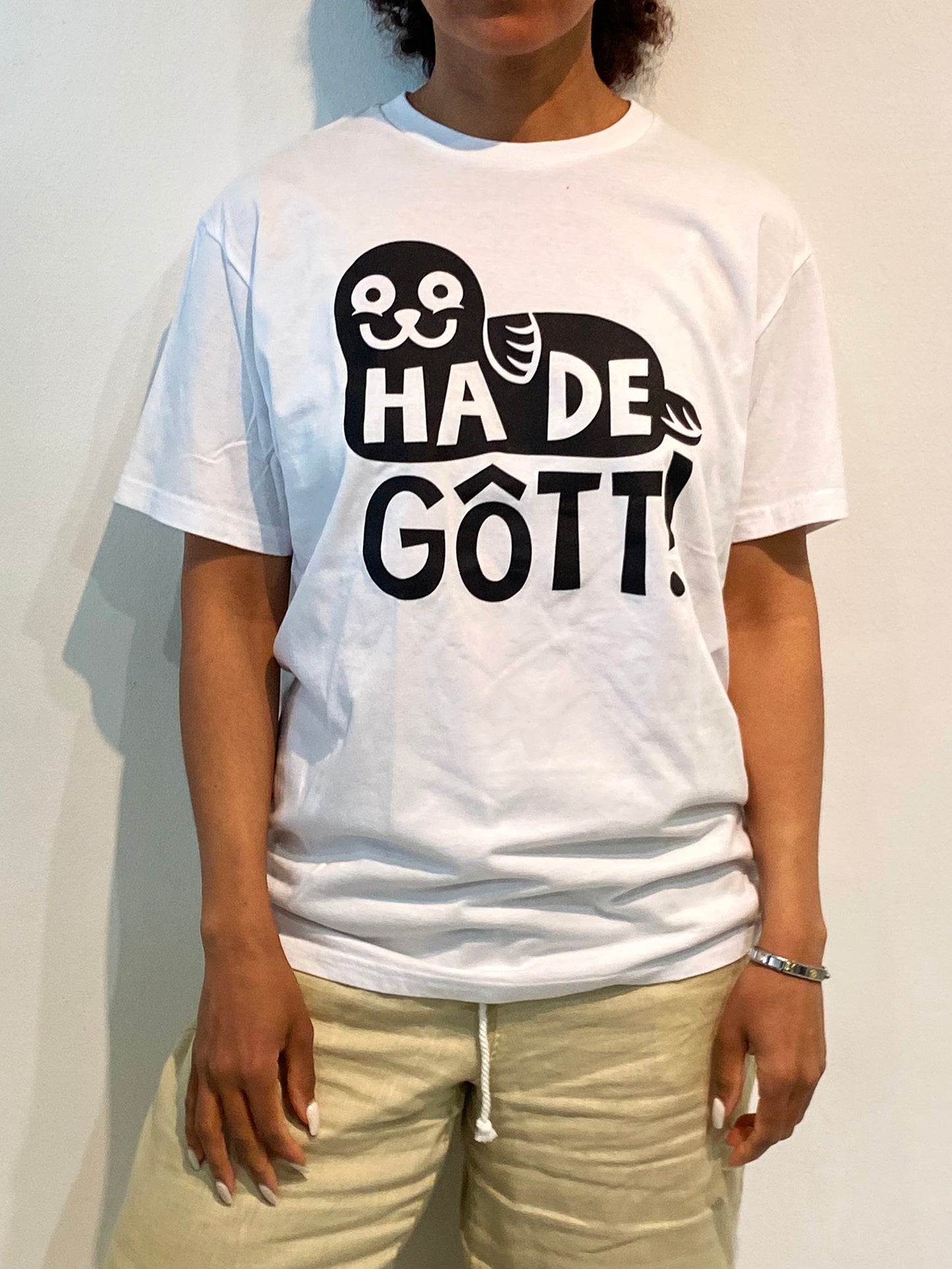 T-shirt: Ha de gôtt!