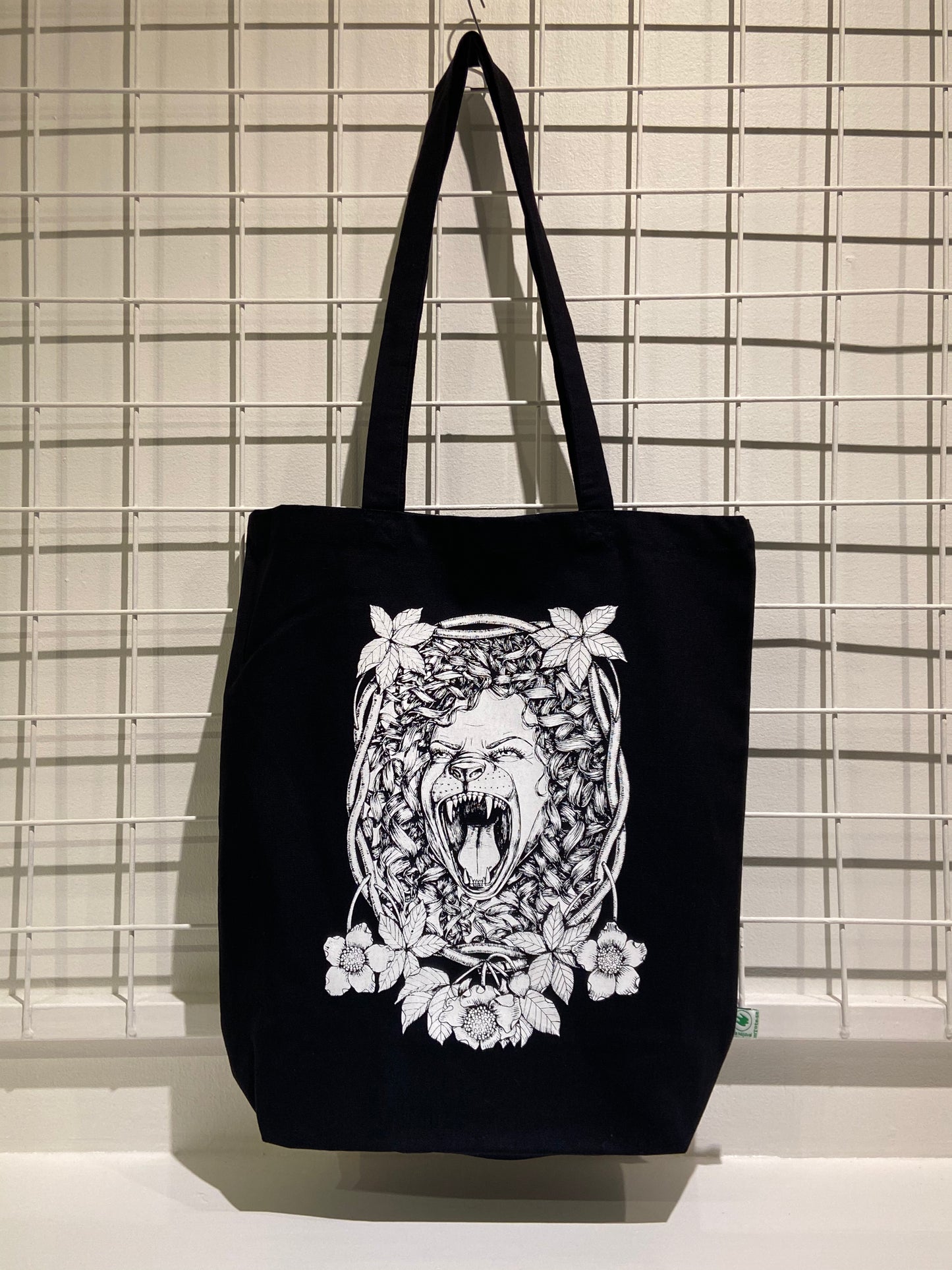 Tygkasse: Lejonkvinna