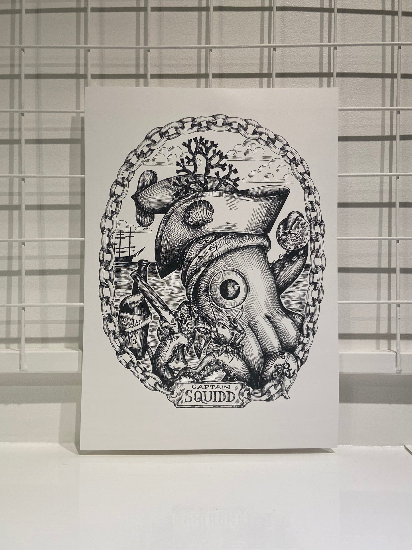 Print: Captain Squidd