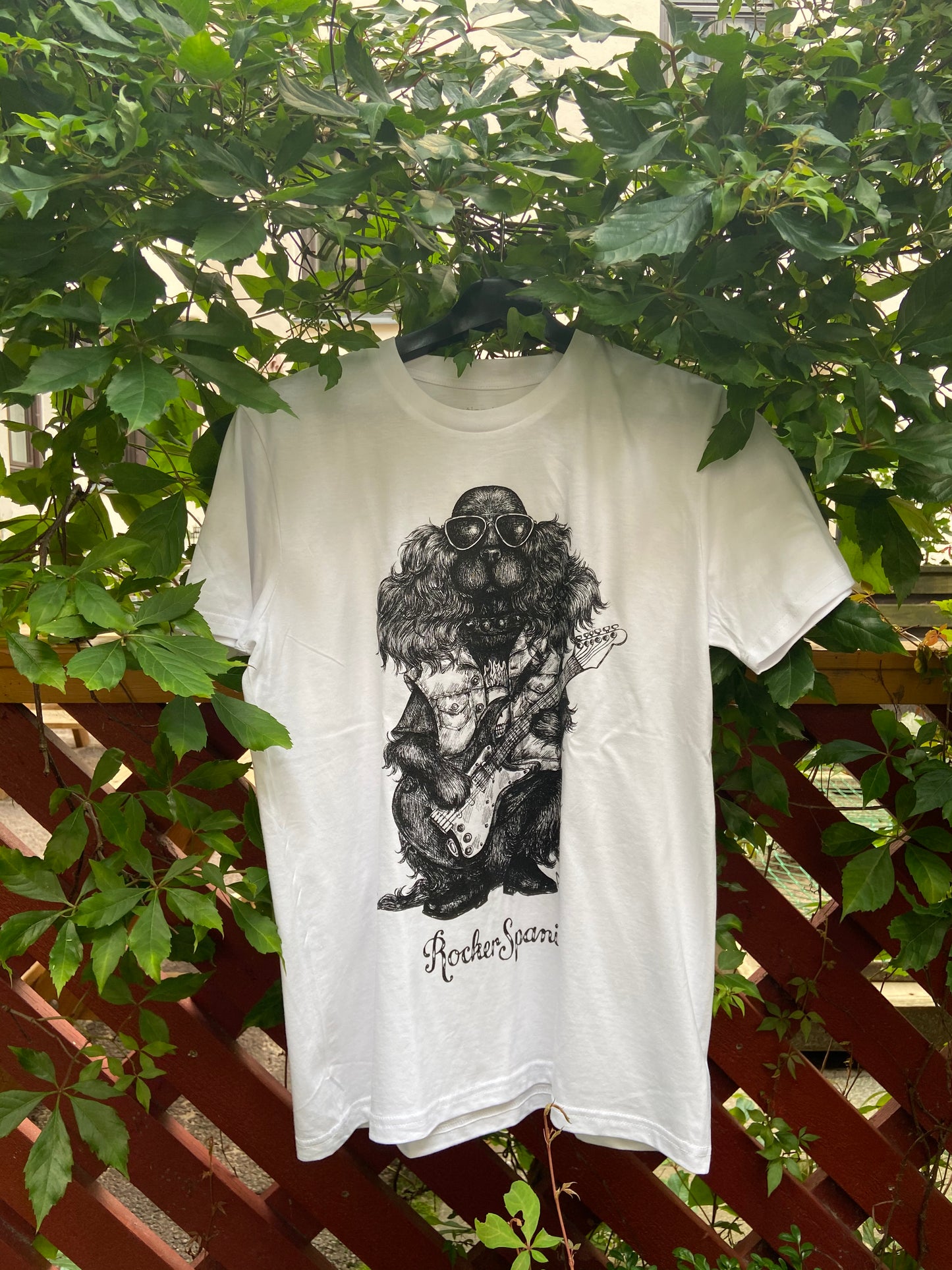 T-shirt: Rocker Spaniel