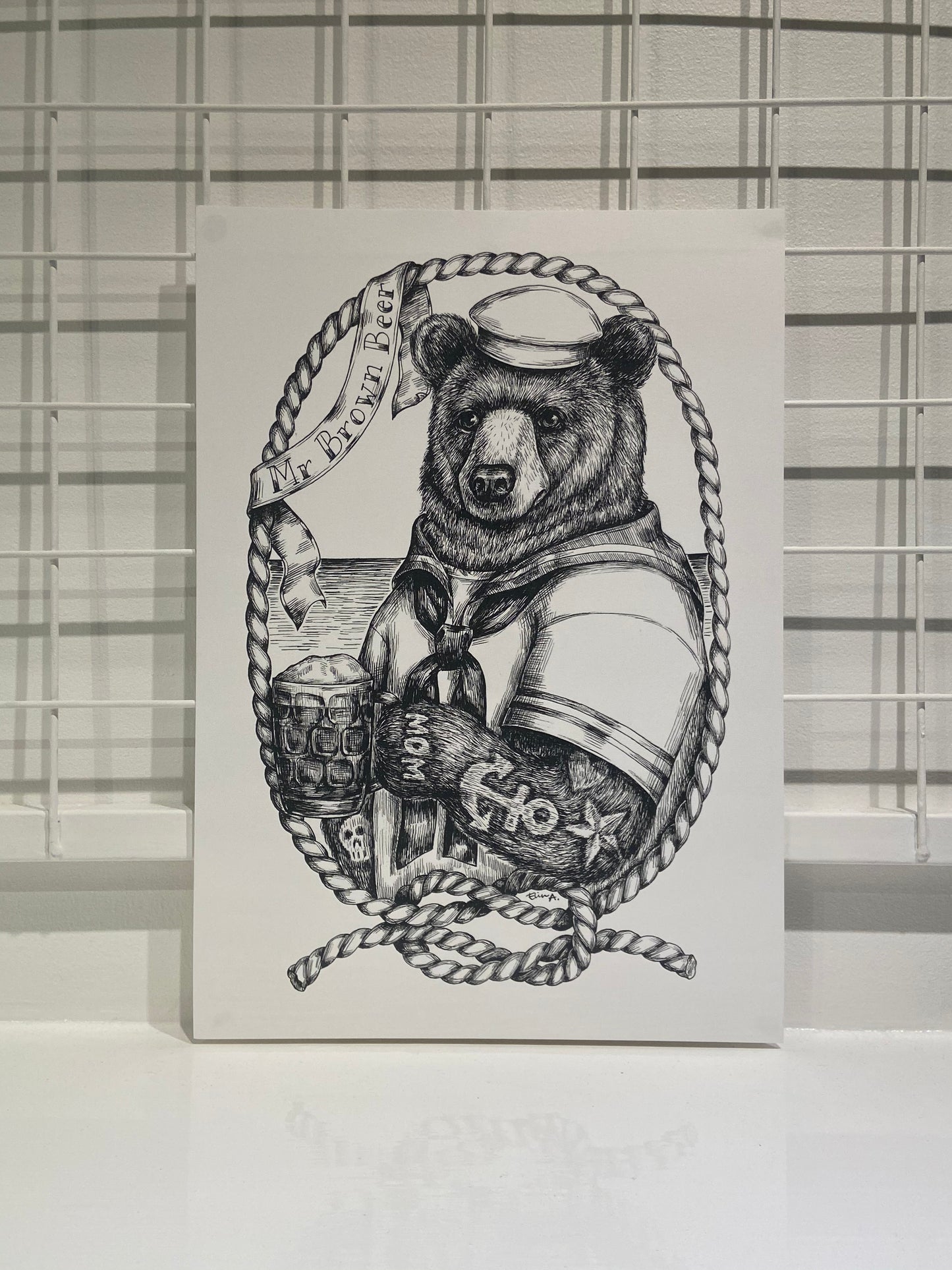 Print: Mr Brown Beer