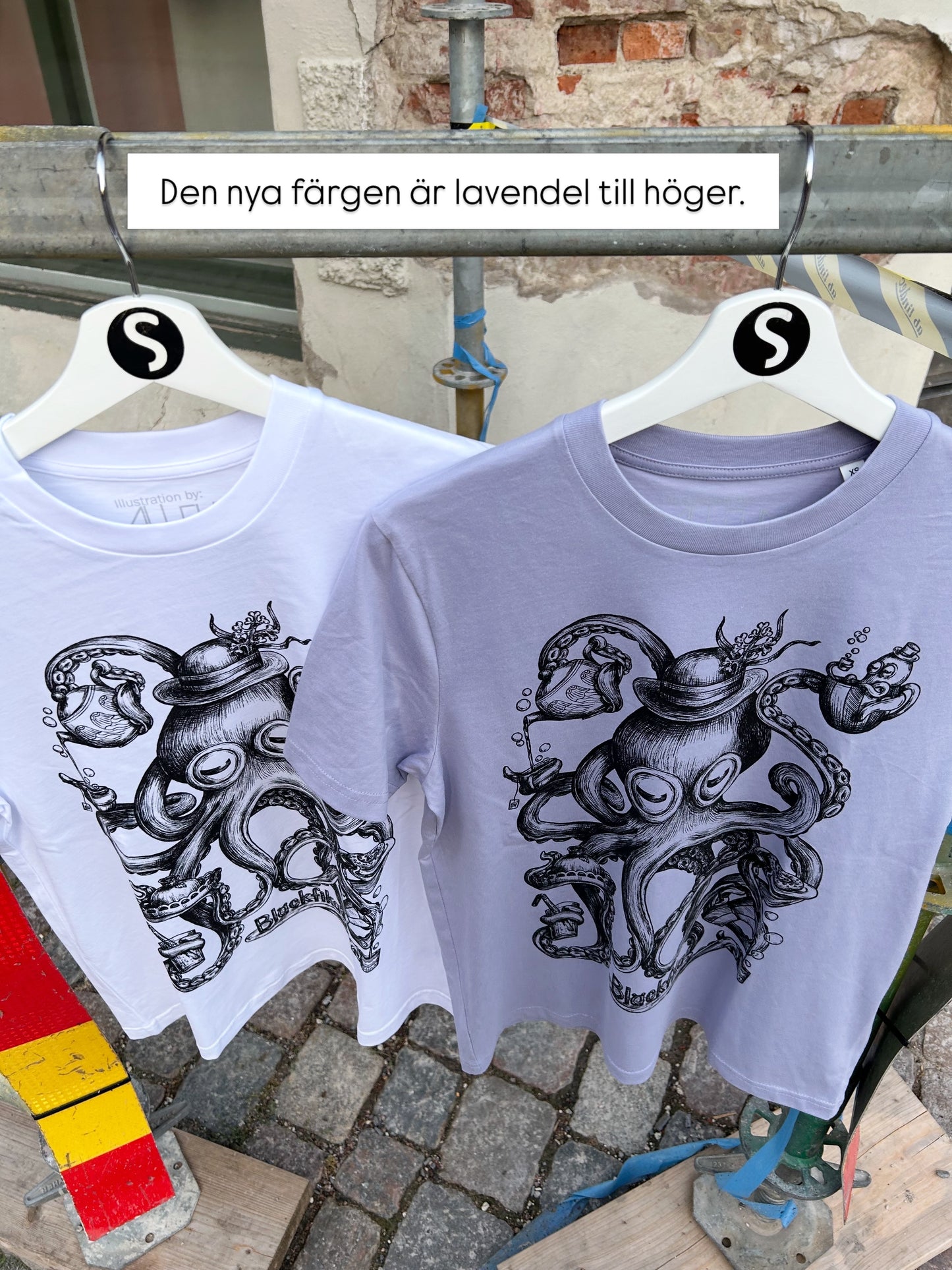 T-shirt: Bläckfika
