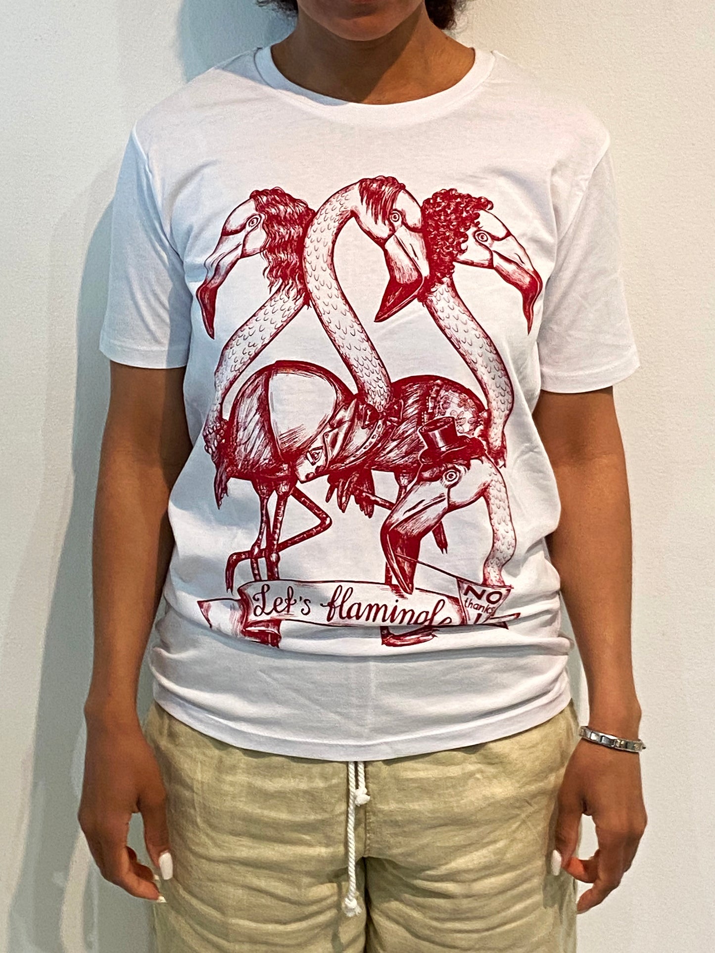 T-shirt: Flamingle